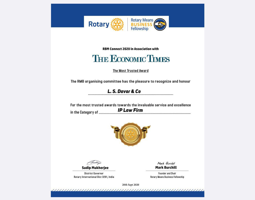 The Most Trusted IP Law Firm