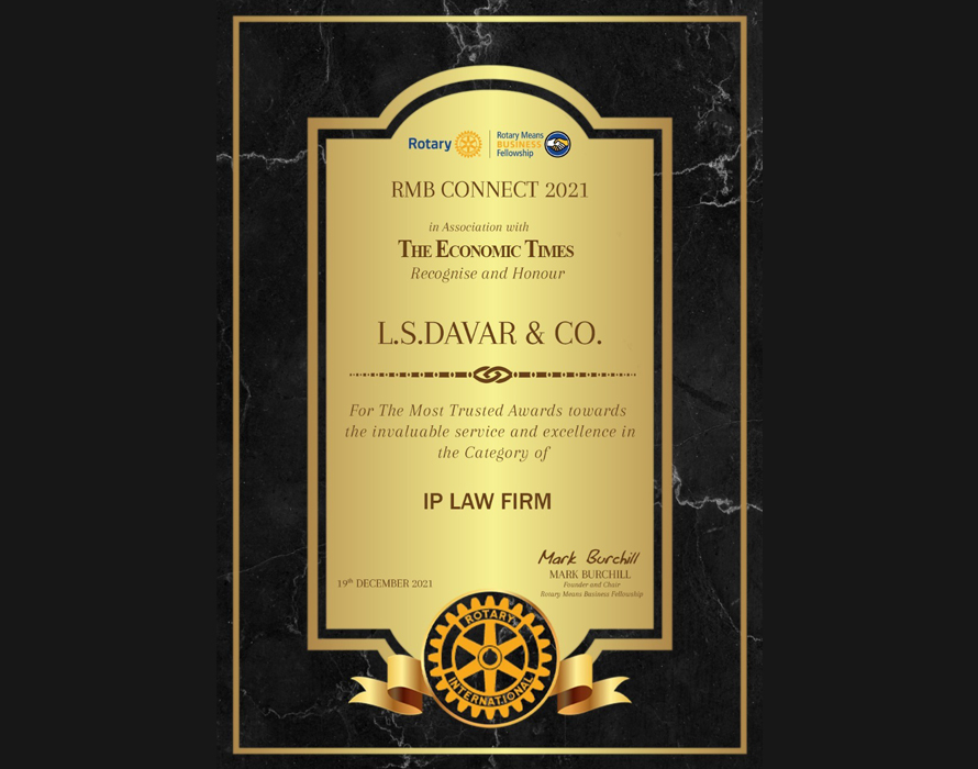 The Most Trusted IP Law Firm of India