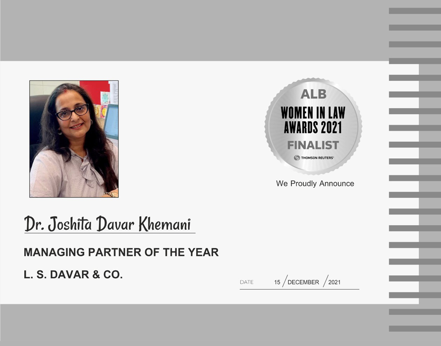 Managing Partner of the Year 2021